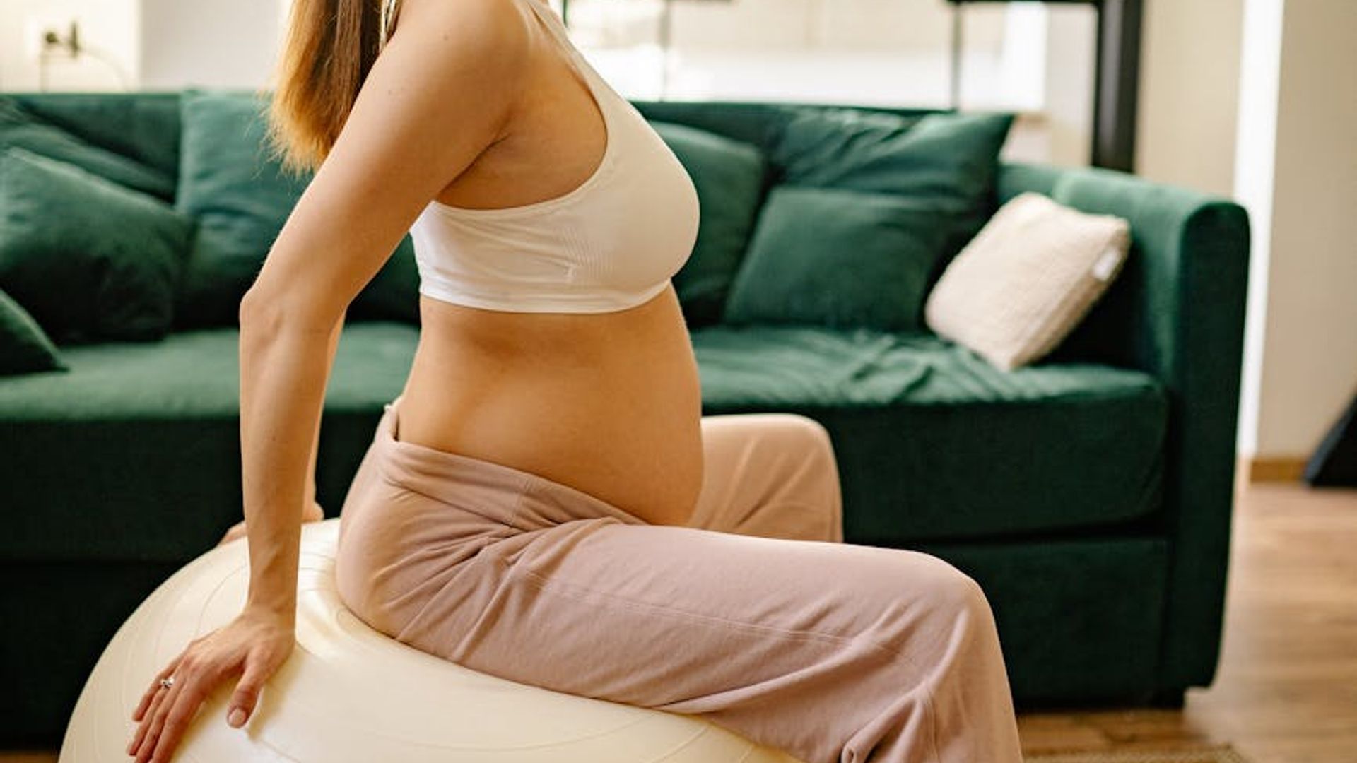 A calm and spacious room with soft natural light for yoga practice.